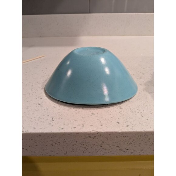 Vernon ware Heavenly days Speckled Blue Ceramic Chowder Bowl - Picture 10 of 10